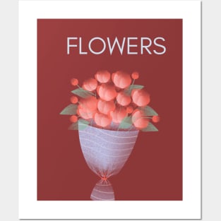 flowers blooming Posters and Art